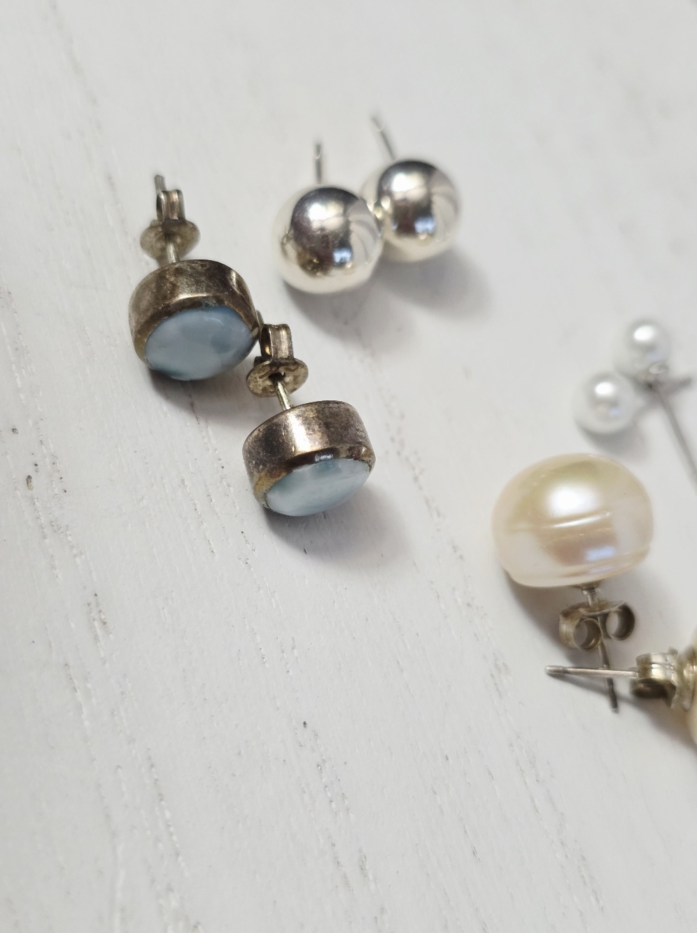 Lot Of 925 Silver Earrings